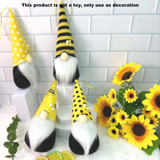 Bee Festival Cute Doll Rudolf Faceless Plush Doll Pendant