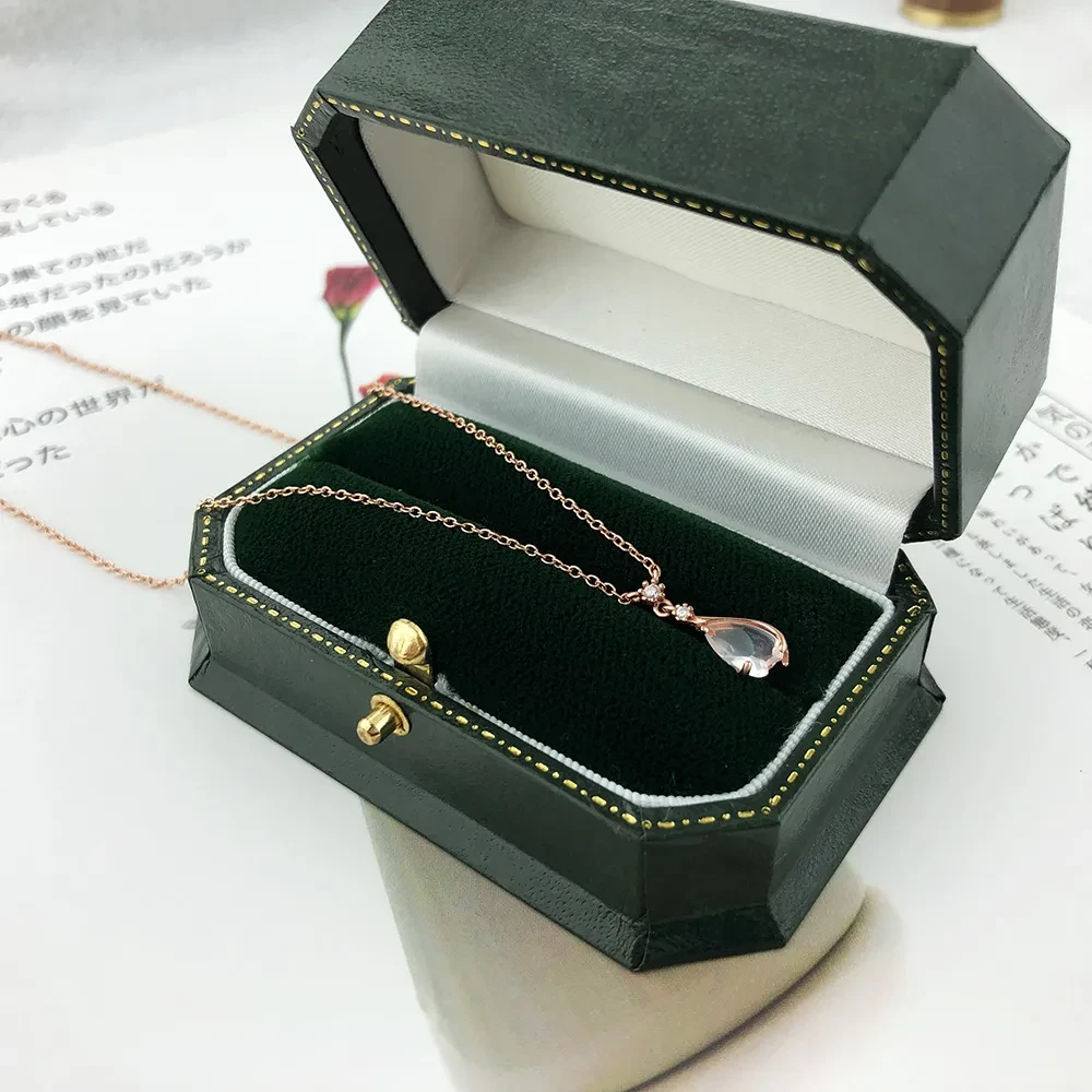 Japanese romantic cherry blossom light luxury necklace