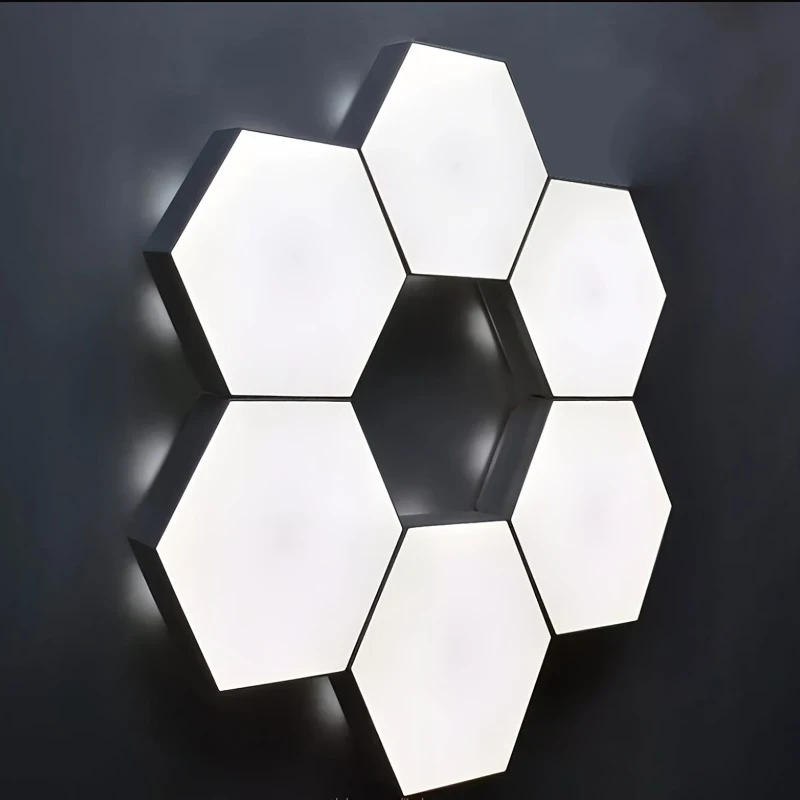 6packs Touch Control - Hexagonal LED Wall Light