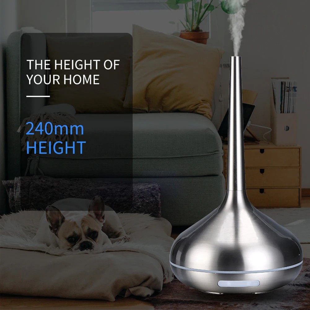 USB LED Ultrasonic Humidifier Essential Oil Diffuser