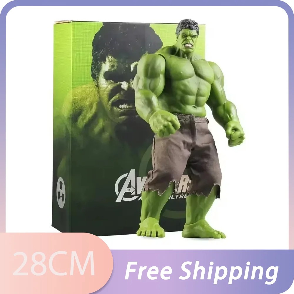 28 Anime Hulk Action Figures  Large Hulk Doll Model for Boys, Desktop Ornaments