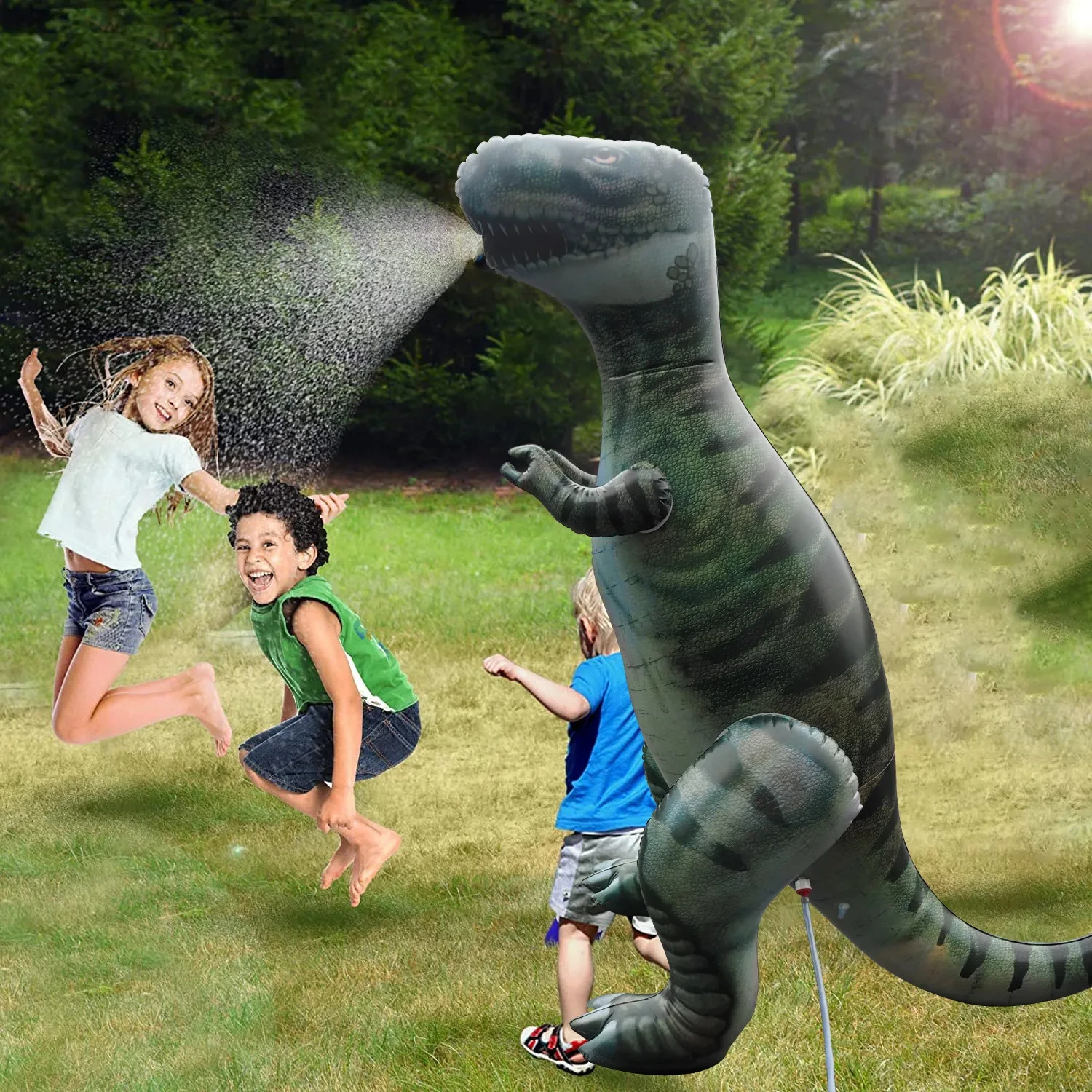Creative PVC Dinosaur Water Spray Toy