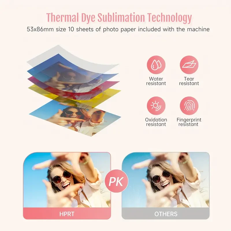 HPRT Portable Photo Printer