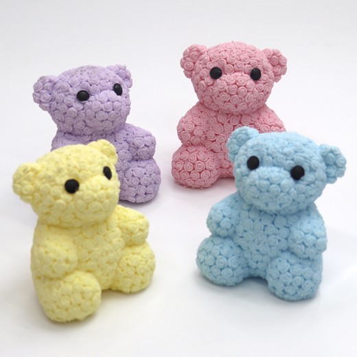 Rose Bear High Elastic Flash Pinch