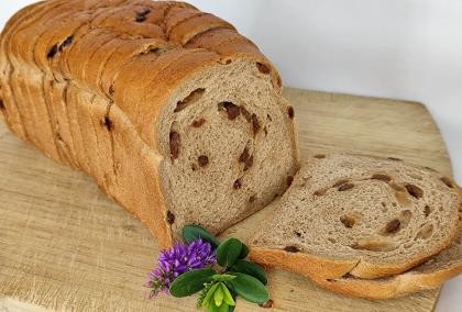 Bread Loaf Fruit Sliced