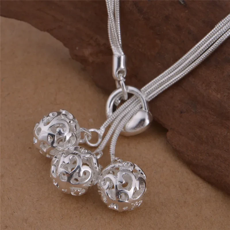 Necklace, Bracelet, Earrings, Silver Set