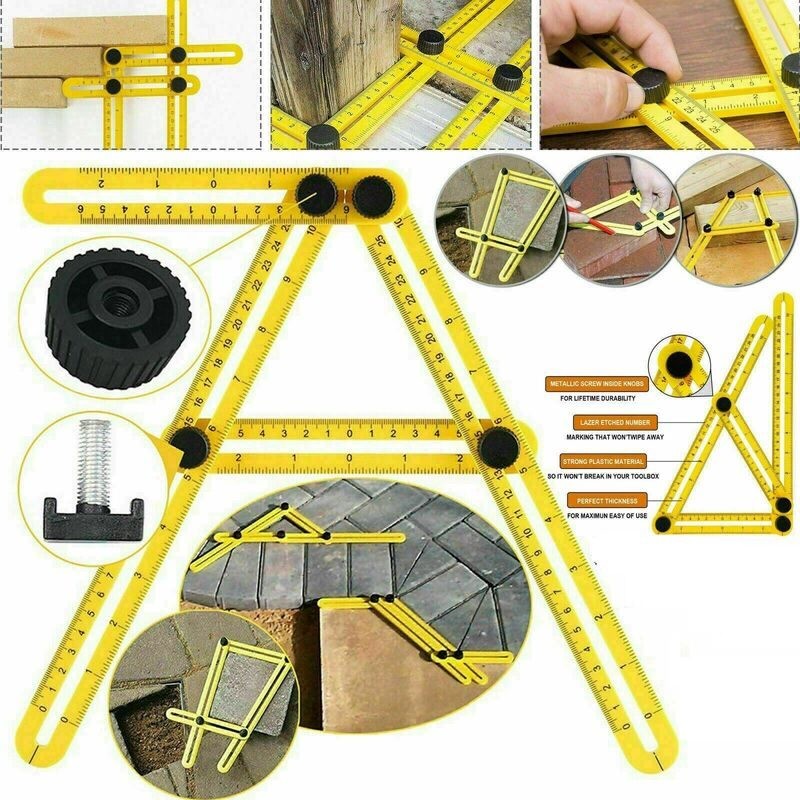 Multi Angle Measuring Ruler