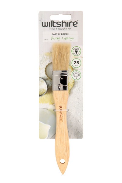 Pastry Brush Natural Bristles 25mm - Wiltshire