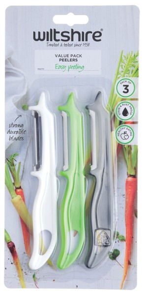Peelers 3 Pack  - Wiltshire