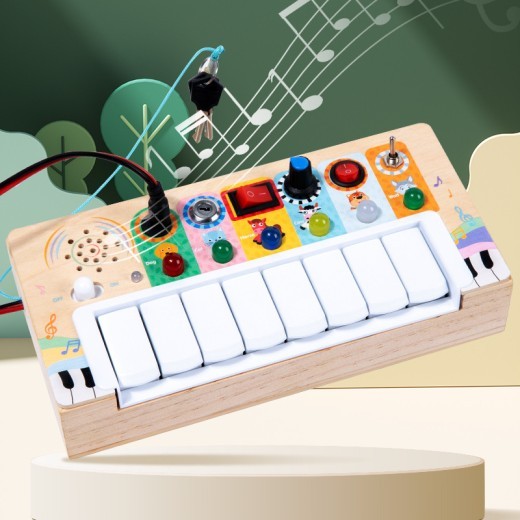 Wooden Children's Electronic Music Box