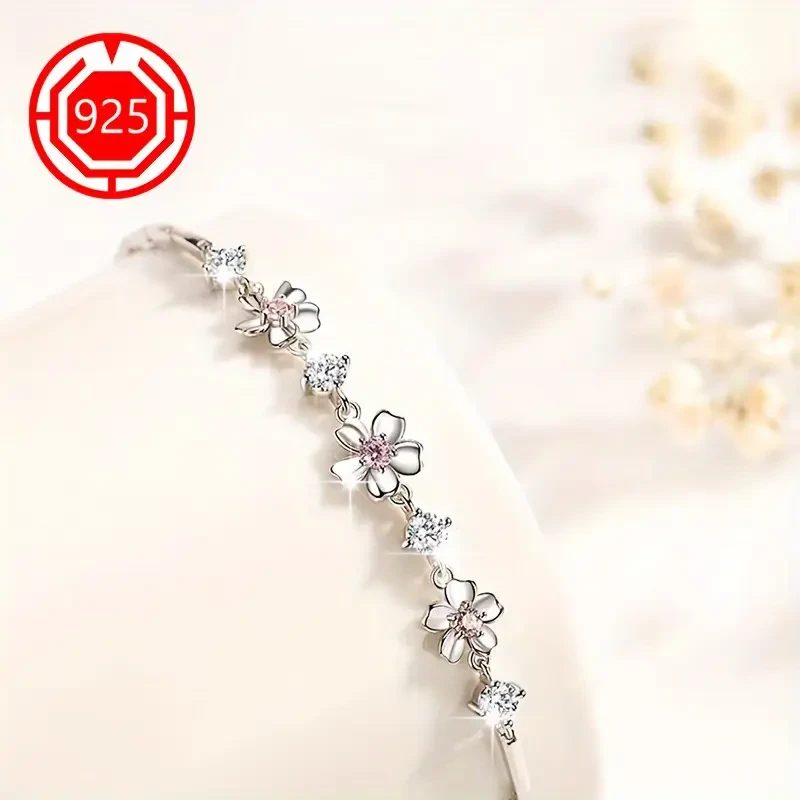 925 Sterling Silvery Hypoallergenic Bracelet Minimalist & Stylish Everyday Jewelry for Women and Men in New Zealand