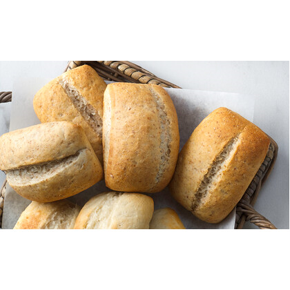 Bread Roll Dinner Brown Par Baked