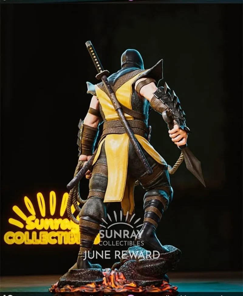 1/24 Resin Figure Model Kit Game Character Miniature Sculpture