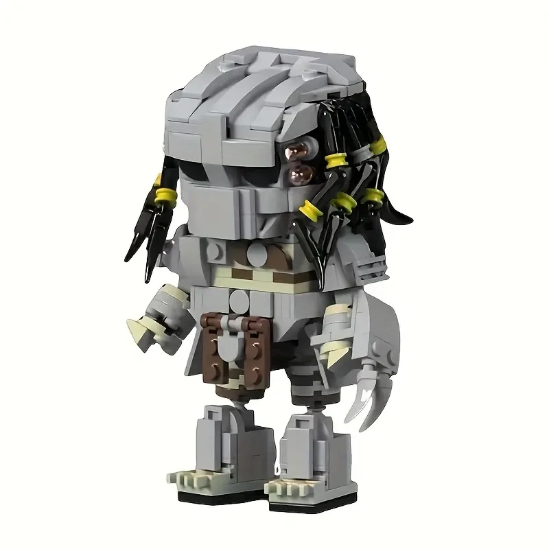 405pcs Iron Blood Warrior MOC Building Block Toy with Paper Instructions