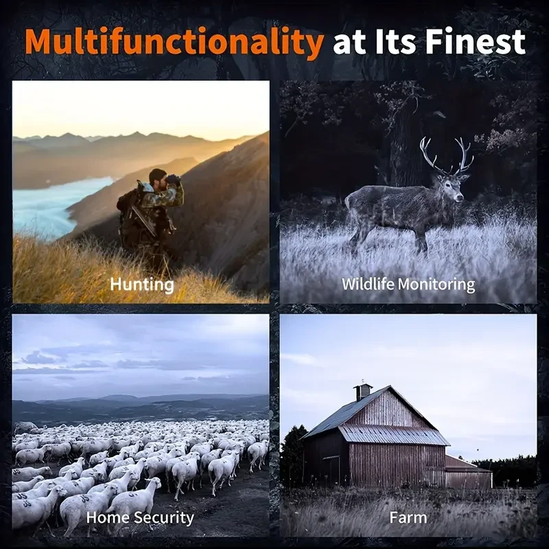 WEIKELI Night Vision Binoculars with 10X Digital Zoom