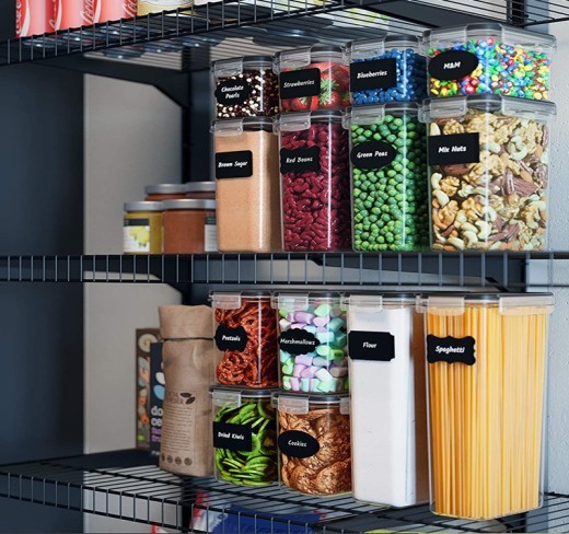 Cereals Kitchen Snacks Refrigerator Storage Box 24-piece Set