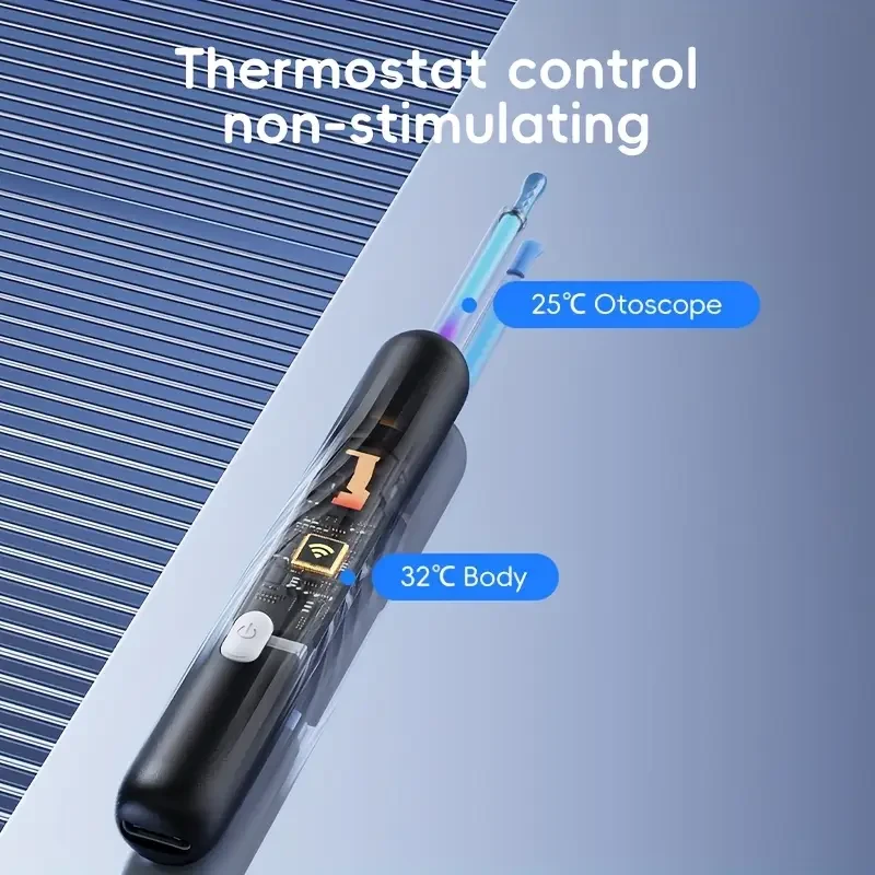 Rechargeable Earwax Removal Tool with Camera and Light