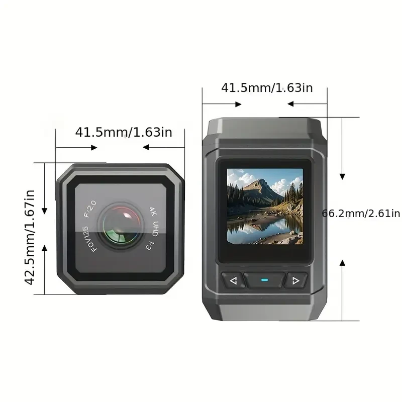 YOUMECAM 4K Ultra HD Action Camera