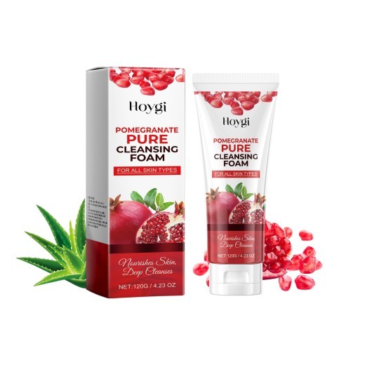 Pomegranate Pore Cutin Cleansing Skin Facial Cleanser Freshing And Moistrurizing Nourishing Not Tight