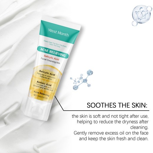 Salicylate Acne Facial Cleanser Moisturizing