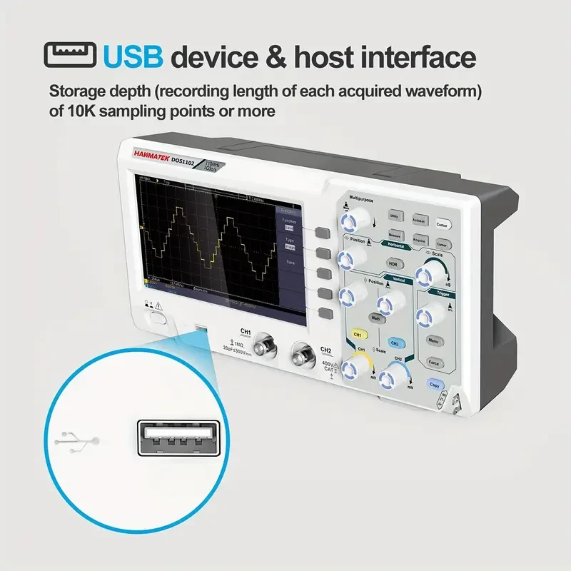 HANMATEK DOS1102 Digital Oscilloscope