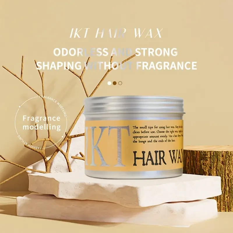 KT Hair Wax, 4.58oz - Edge Control & Frizz Treatment
