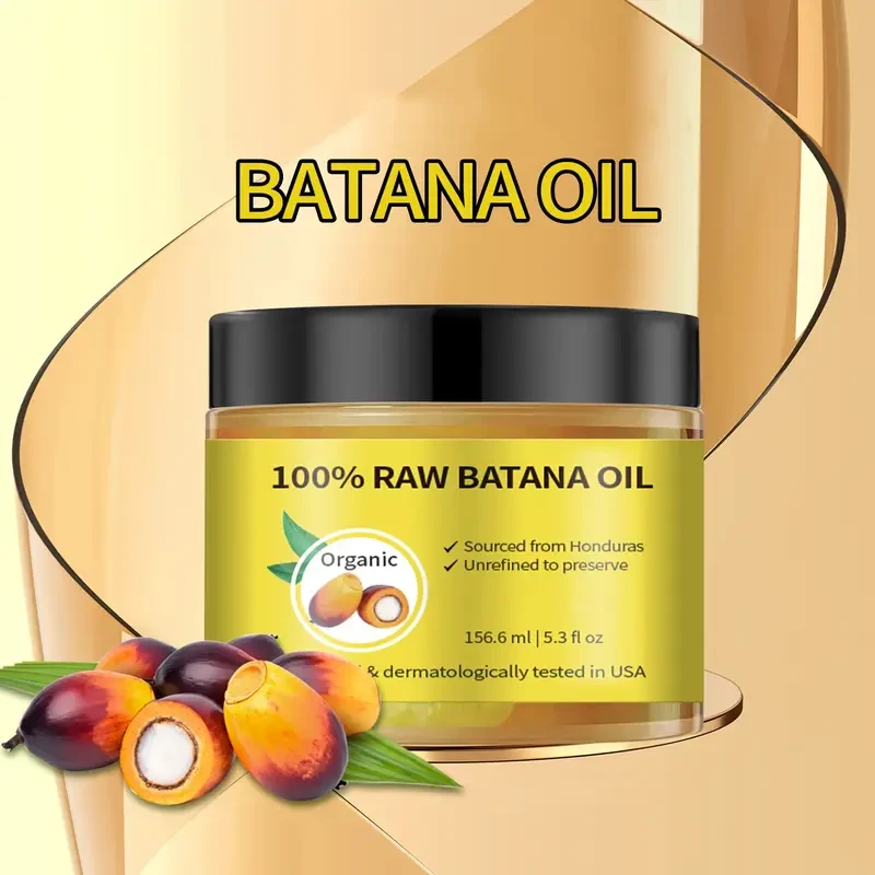 Dr. Sebi Raw Batana Oil, Unrefined Batana Oil Hair Treatment