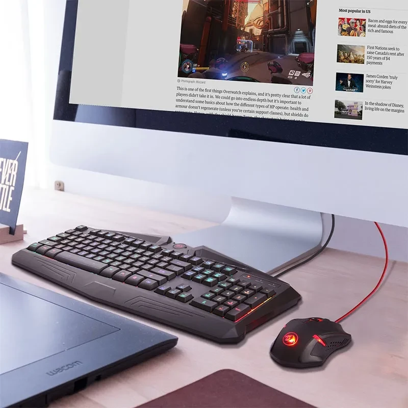 RedragonS101-1 mouse and keyboard set