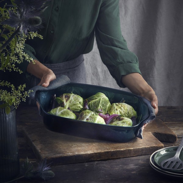 Large Rectangular Oven Dish - Blue Ocean - Emile Henry