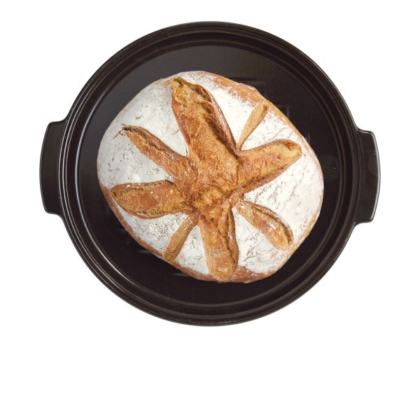 Round Bread Baker - Charcoal - Emile Henry