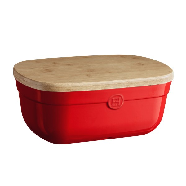 Bread Box - Burgundy - Emile Henry