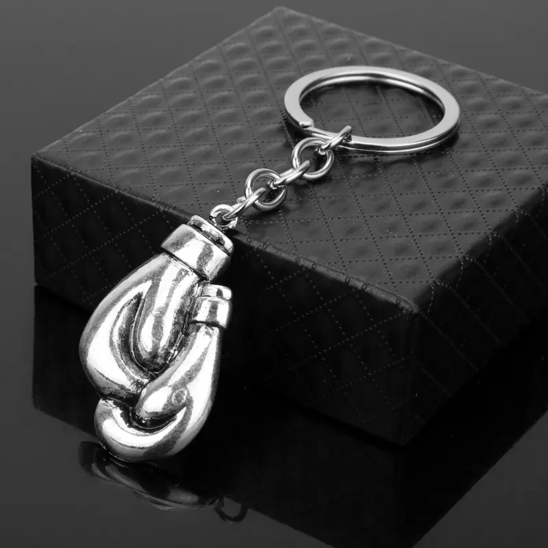 Boxing Gloves Metal Keychain Pendant