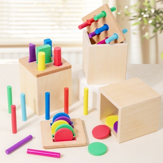 Early Childhood Education Educational Toys Baby Color Cognitive Classification Teaching Aids