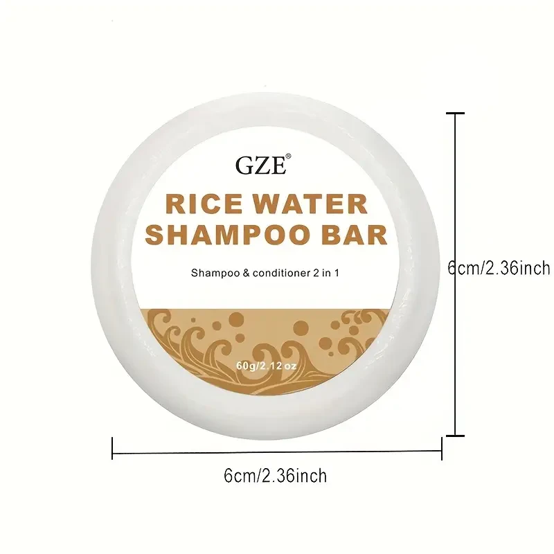 2-Pack Rice Water Shampoo Bar