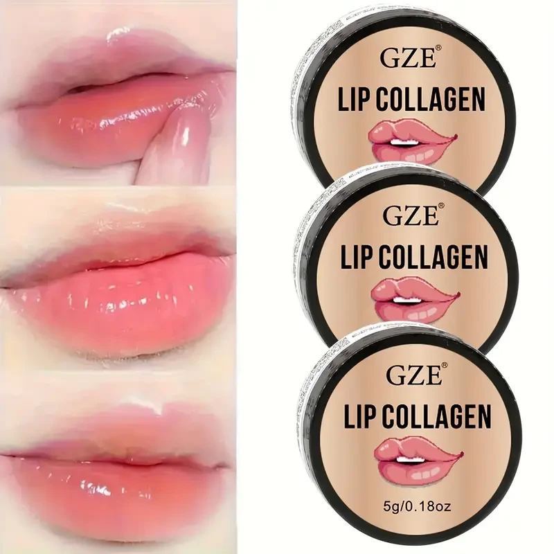 3-Pack Collagen GZE Lip Plumping Balm