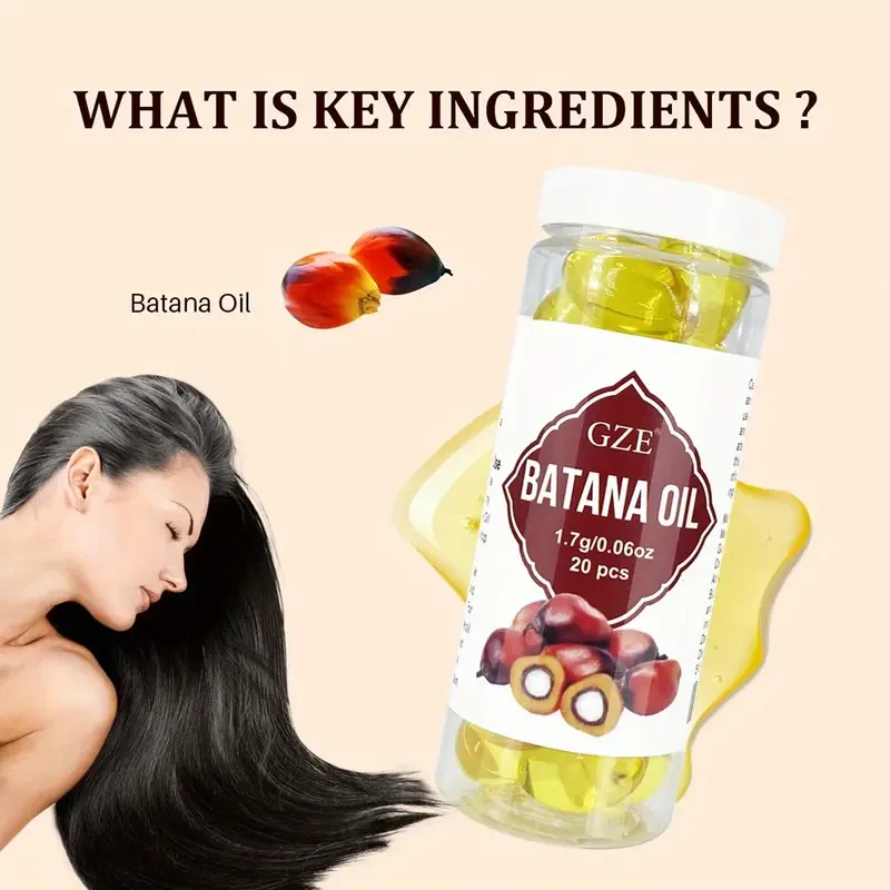GZE Hair Batana Oil Capsules