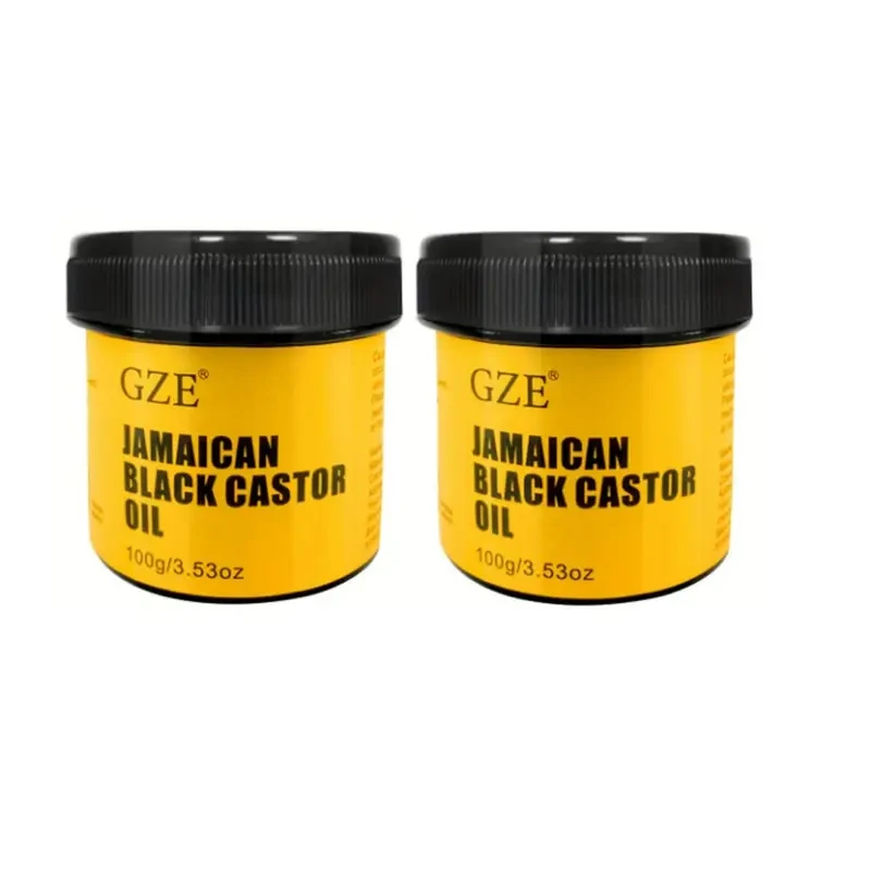 2 Pack GZE Cold Pressed Jamaican Black Castor Oil