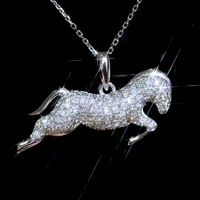Korean Personality Creative Pony Clavicle Necklace All-match Fashion Accessories