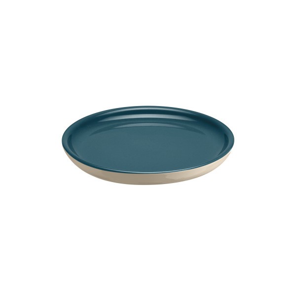 Small Plate 18cm - Blue Flame/Ivory - Emile Henry