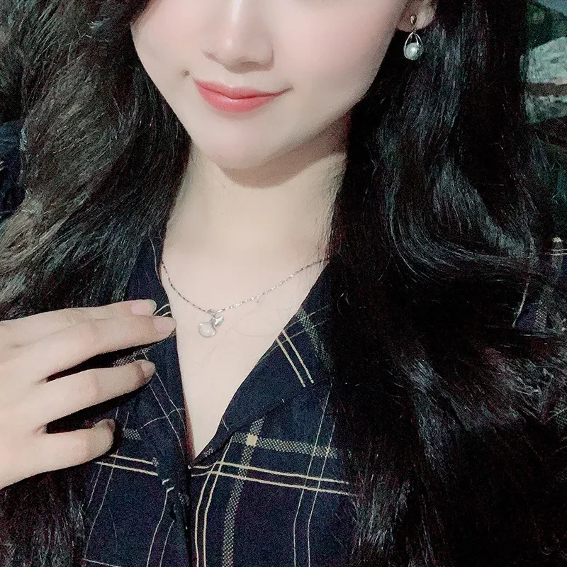 Ginkgo Leaf Clavicle Chain Small Design Light Luxury Simple Pendant