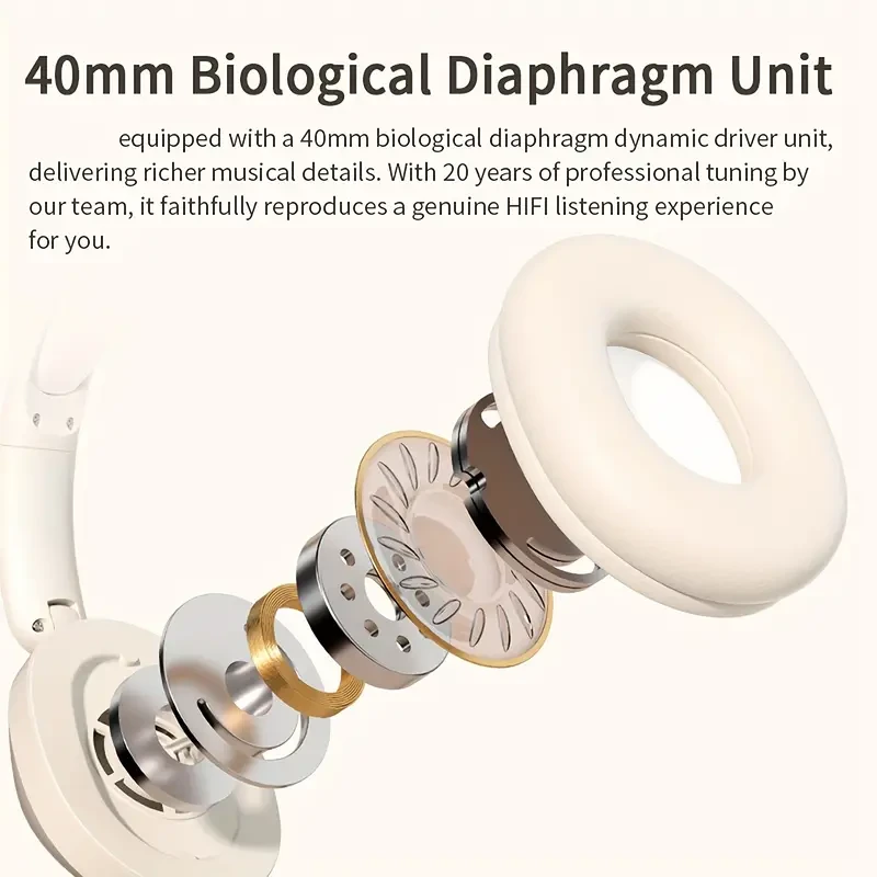 New Wireless Headset Headphone Stereo Noise Cancelling