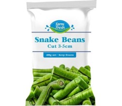 BEANS SNAKE 400GM 3-5CM (FARM FRESH) [FZN]