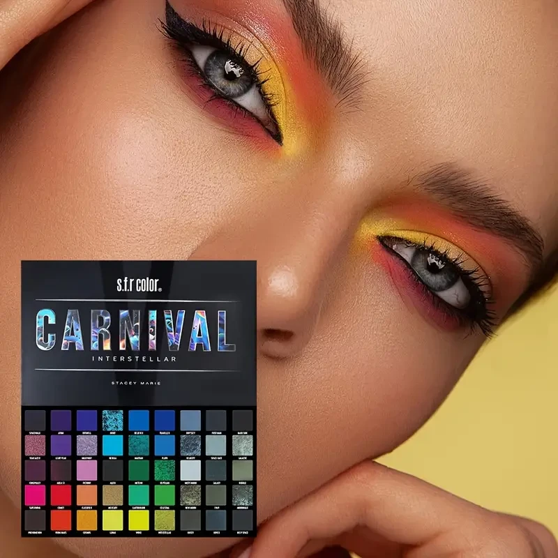 color 45-Color Eyeshadow Palette with Mirror