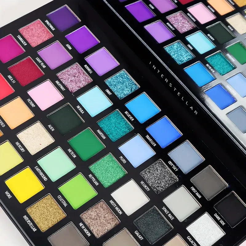 color 45-Color Eyeshadow Palette with Mirror