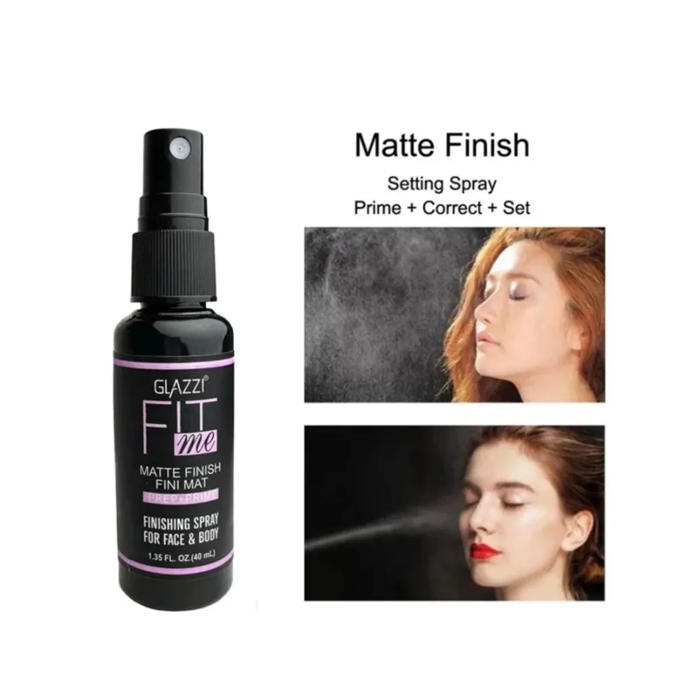 Long-Lasting Makeup Setting Spray  Moisturizing Matte Finish with Oil Control