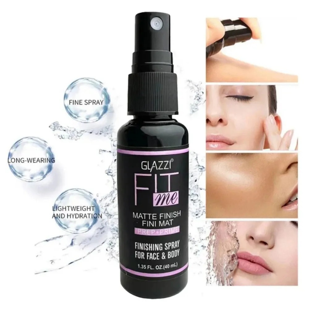 Long-Lasting Makeup Setting Spray  Moisturizing Matte Finish with Oil Control