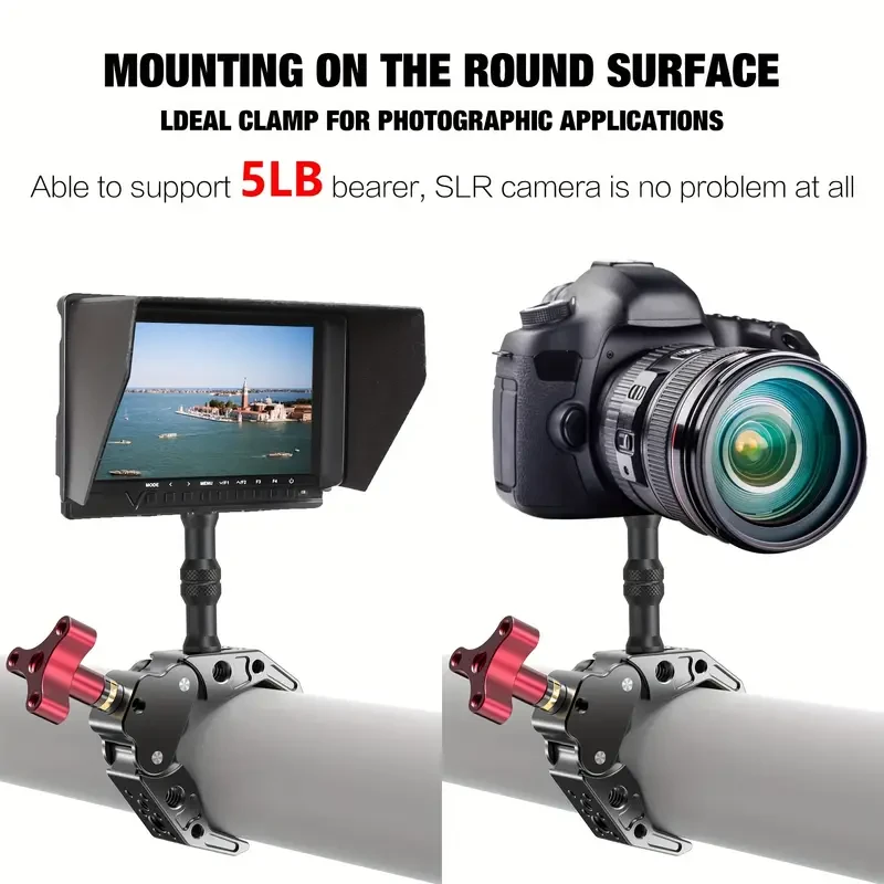 Versatile Aluminum Alloy Crab Clamp
