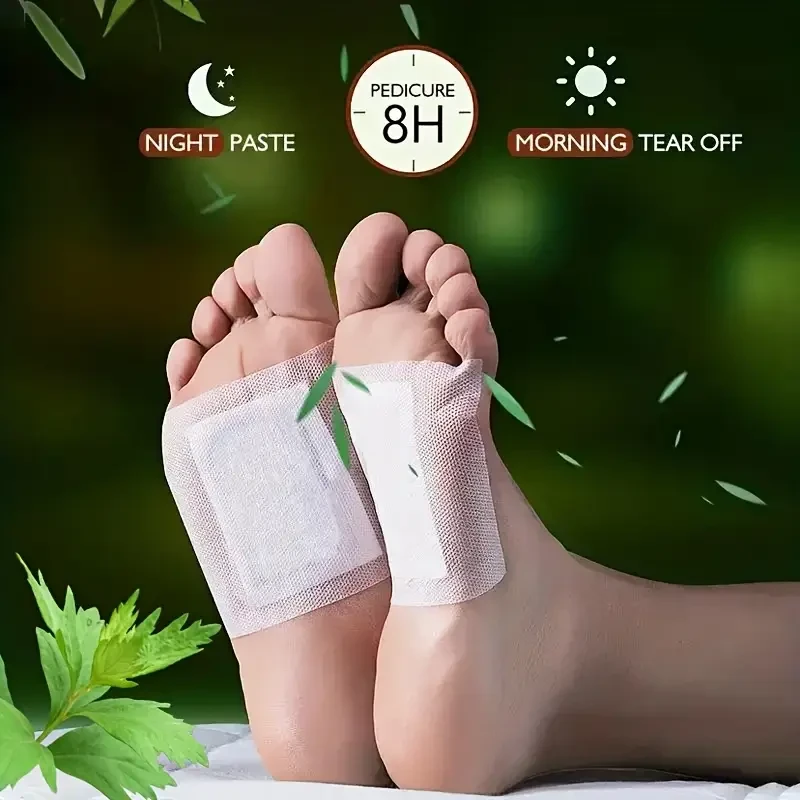 50 Herbal Wormwood Foot Patches