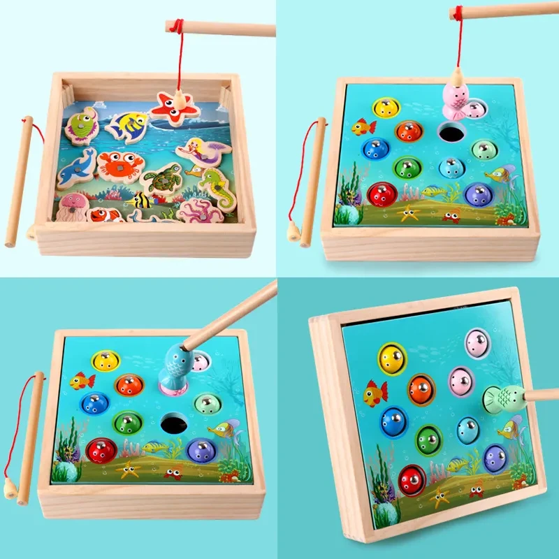 Early education ocean fishing game toy
