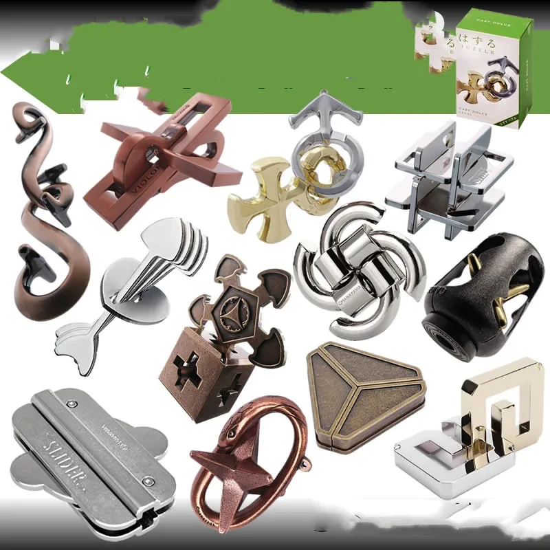 Brain-burning Educational Toy Metal Unlocking